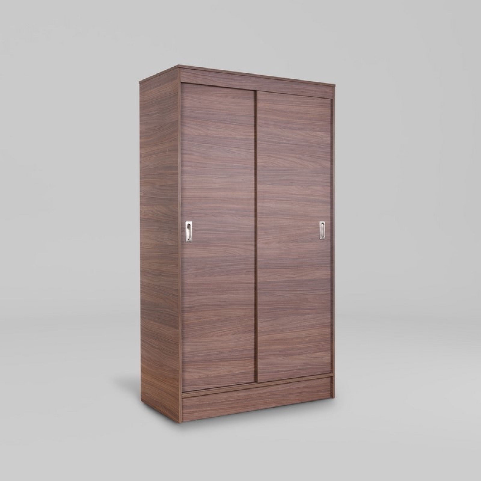 Clóset Caburgua 2 Puertas Corredera Walnut Marrón