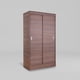 thumbnail image 1 of Clóset Caburgua 2 Puertas Corredera Walnut Marrón, 1 of 8