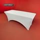 thumbnail image 5 of Mantel Forro Cobertor Elástico Para Mesa 240cm Northwest blanco Tamano Unico, 5 of 5