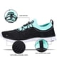 thumbnail image 3 of Zapatillas acuáticas ALEADER para mujer, negro/cian/azul, talla 9 (39/40 EU), 3 of 8