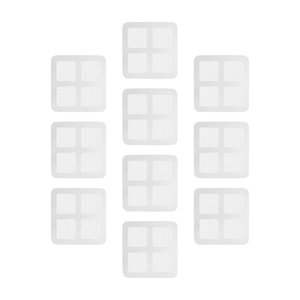 Magideal - Etiqueta Engomada Del Colador De Malla De Drenaje De Piso, Filtro De Fregadero De Piso Para Cocina, Alcantarillado, Desagüe De Piso De Bañeras De Freg 10 Piezas