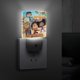 thumbnail image 4 of Equipo Zenko Go Luz nocturna LED con sensor de anochecer a amanecer para dormitorio, baño, pasillo, escaleras - Lámpara LED nocturna de enchufe, 0.5W - 1 pieza, 4 of 6
