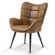 thumbnail image 1 of Sitial New Kas Acolchado Con Apoyabrazos Suede, 1 of 6