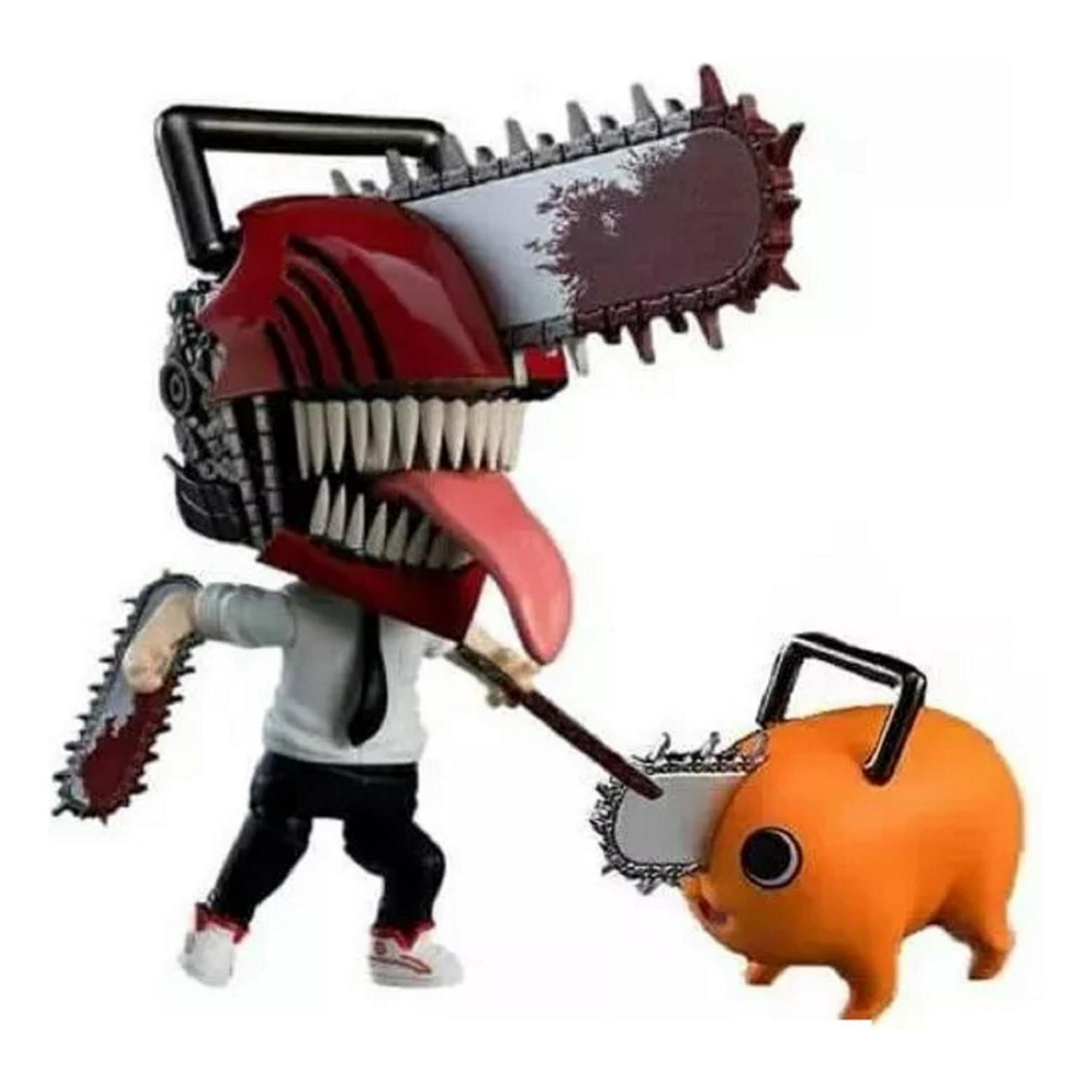 Genérico - Figura N1560 Denji Chainsaw Man Azul