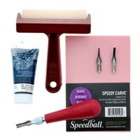 Kit De Impresión Linóleo Speedball Para Crear Timbres