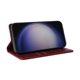 thumbnail image 5 of Funda Billetera de Cuero para Samsung Galaxy S25 con Tarjetero y Soporte - Tapa Magnética Rojo, 5 of 6