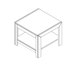 thumbnail image 5 of Mesa Lateral Madera Natural  Kynus, 5 of 5