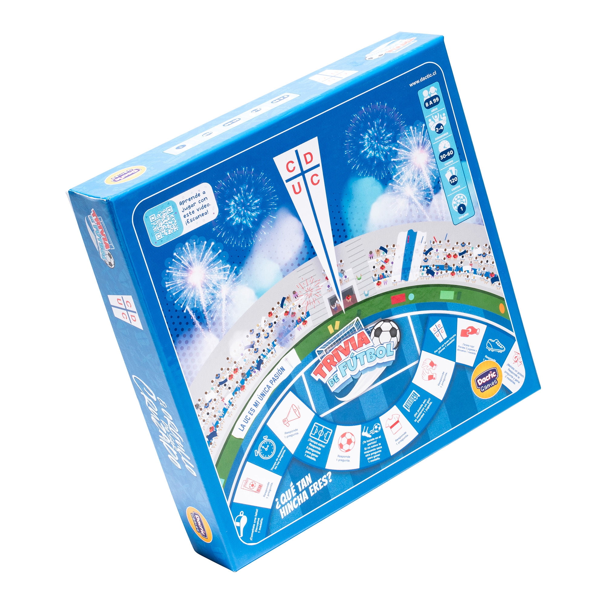 Dactic - Juego De Mesa Trivia De Fútbol Universidad Católica