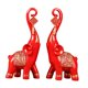 thumbnail image 1 of Escultura De Estatuas De Elefantes Para Decoración Del Hogar Regalos De Inauguración De La Casa Rojo, 1 of 5