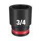 thumbnail image 1 of Enchufe Shockwave Imp Duty 3 8 Dr 3 4 Std 6pt, 1 of 2