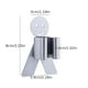 thumbnail image 2 of 1pc Smiley Face Mop Hook - Convenient Storage Rack for Bathroom Mops and Clips, 2 of 4