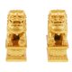 thumbnail image 2 of Estatuilla De Leones Chinos Estatua Adornos De Resina Decoración Para El Hogar Artesanía Oro S, 2 of 5