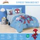 thumbnail image 4 of Juego de ropa de cama de 5 piezas Jay Franco Twin azul con Spidey, 4 of 6
