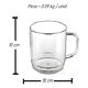 thumbnail image 3 of Mug policarbonato 300 ML Transparente, 3 of 3