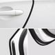 thumbnail image 4 of Moldura Protector Tope Borde Puertas De Autos Metalica Negra, 4 of 8