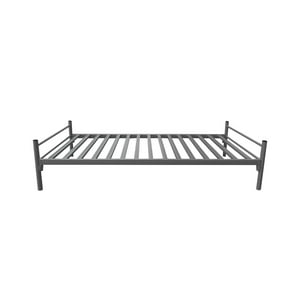 Cama Metálica Single 1 Plaza 200X90X45,6Cm Gris Airhouse