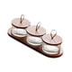 thumbnail image 1 of Servir concha hecho de madera, platos divididos, vidrio de postre, plato doméstico, platos para servir, bandeja de fruta dividida hecha de vidrio para 3 cuadrícula, 1 of 5