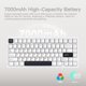thumbnail image 3 of Teclado mecánico KEEBMONKEY Rainy 75 Hmx/JWK/Cocoa Switch, 3 of 6