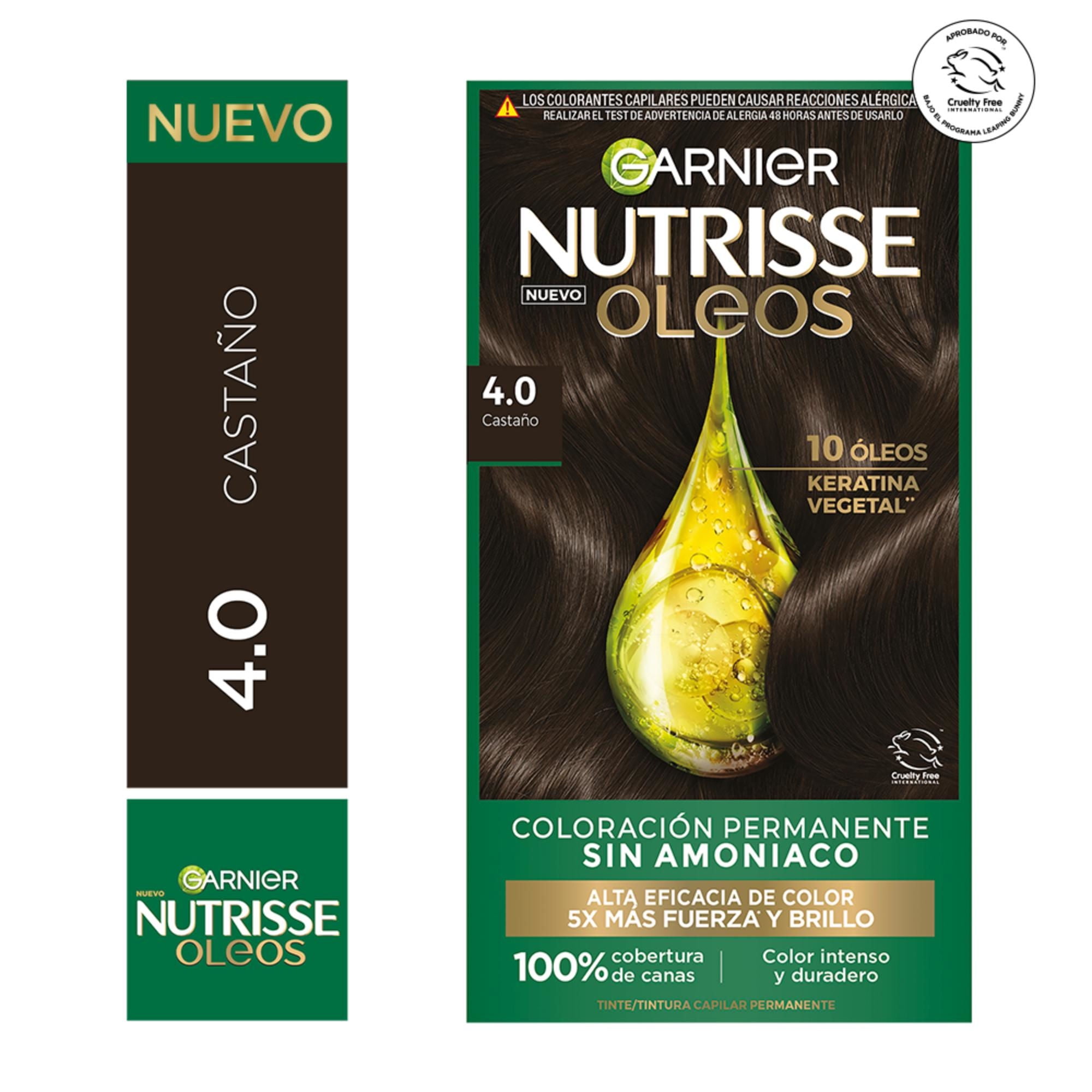 Nutrisse - Tintura Cabello Oleos 4.0 Castaño