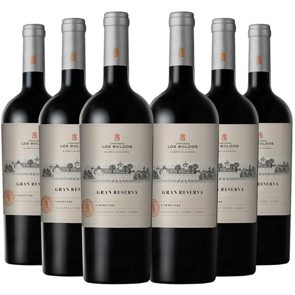 6 Vinos Gran Reserva Carmenere, 750 ml, 14%