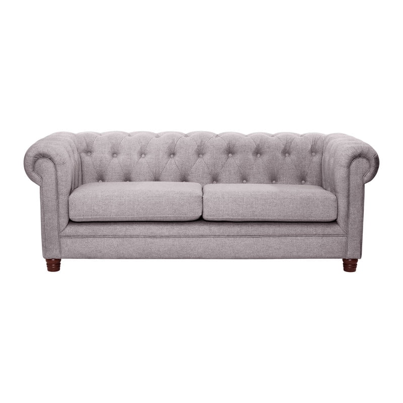 Latam Home - Sofa Florencia 3c Lino Gris Claro