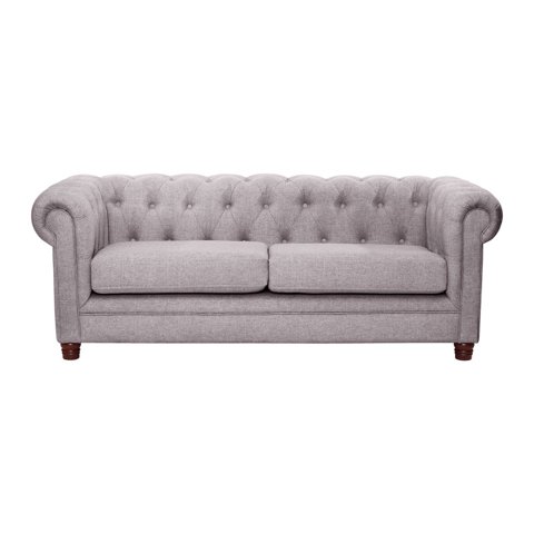 Latam Home - Sofa Florencia 3C Lino Gris Claro