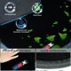 thumbnail image 4 of Alfombrillas de lana con logo luminoso antideslizantes para BMW X3 2018‑2024 – VEHROJ, 4 of 6