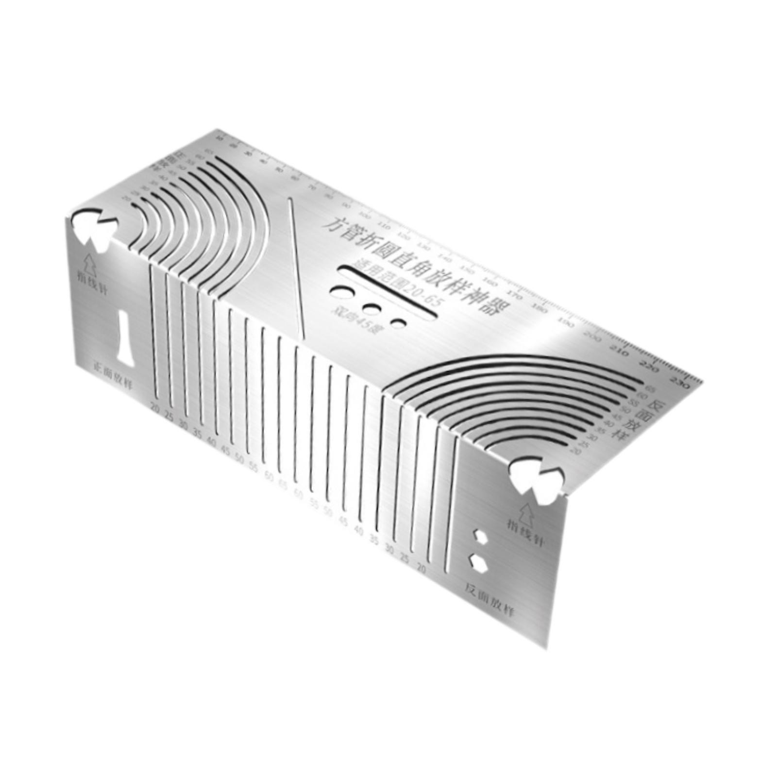 Ioensy - Herramienta De Precisión Para Marcar Ángulos Y Arcos, Trazador Para Doblado De Tubos De Ingeniería S