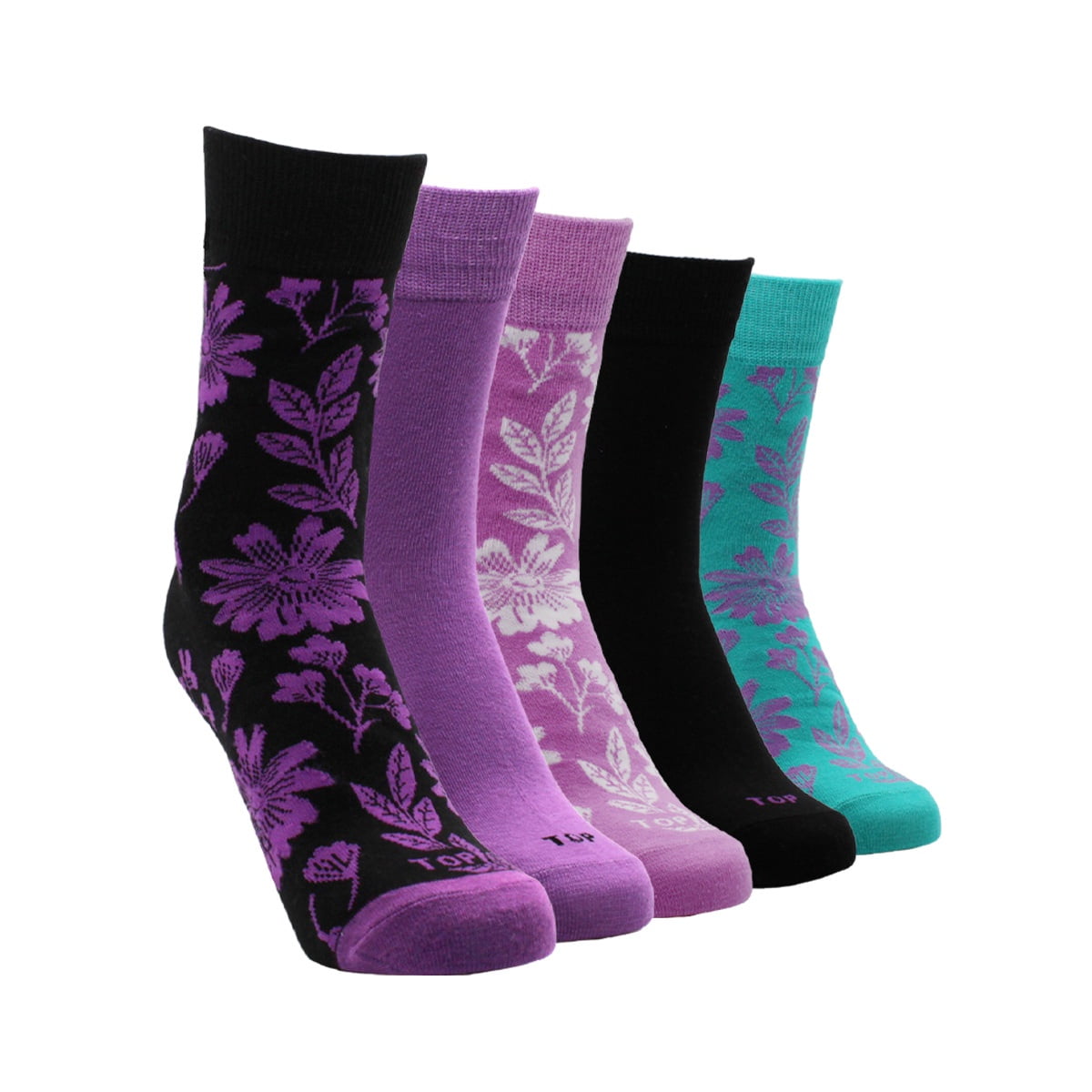 Top - Calcetines Mujer Largos Pack 5 C11