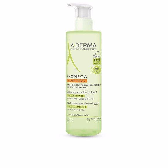 Gel Emoliente A-Derma Exomega 500 ml 2 en 1