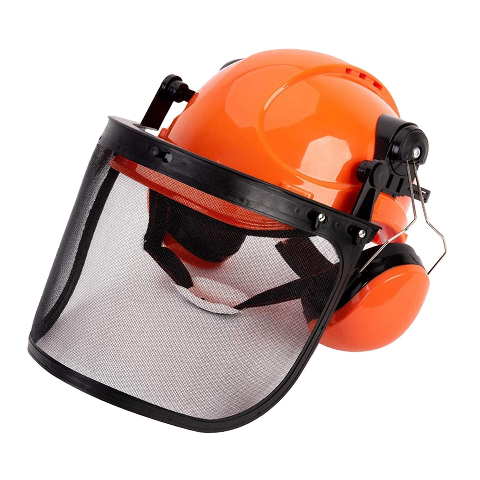 Magideal - Motosierras Casco Equipo De Protección Para Equipos De Construcción Corte De Césped De Árboles