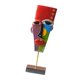 thumbnail image 2 of Estatua De Rostro Humano Abstracto, Mesa Artesanal Creativa Para Chimenea De Mesa StyleE, 2 of 5