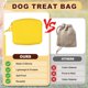 thumbnail image 4 of Uxcell Bolso de Golosinas para Perros para Entrenamiento, Bolsos de Golosinas de Silicona Portátiles (Amarillo, 2 Piezas), 4 of 7