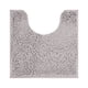 thumbnail image 1 of Alfombra de baño en forma de U, supersuave, peluda y con contorno para el suelo del baño, esponjosa, absorbente de agua, antideslizante, lavable a máquina, secado rápido, 1 of 5