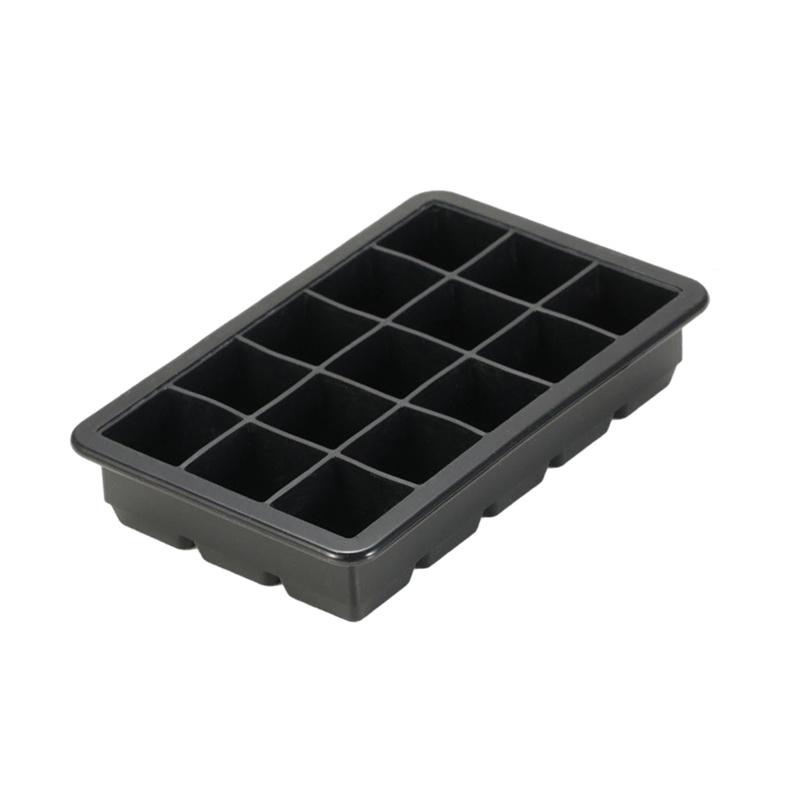 Magideal - Congeladores Bandeja De Hielo Durable Fabricante De Bolas De Hielo Para Enfriamiento De Chocolate Bebidas De Té 15 Rejillas Sin Tapa