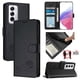 thumbnail image 5 of Funda tipo cartera FOXDOCK para oppo Reno 12 con soporte, ranuras, RFID, diseño de gato, 5 of 5