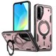 thumbnail image 1 of Para Samsung Galaxy A16 4G / 5G Funda con Soporte de Anillo en O Magnético Invisible, Funda de Teléfono a Prueba de Golpes, Oro Rosa, para Galaxy A16 4G / 5G, 1 of 6