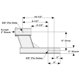 thumbnail image 3 of Adaptador extensor de enganche para receptor de remolque TOPTOW de 6 pulgadas, 3 of 6