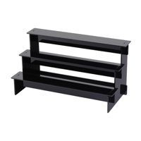 Magideal - Exhibición Acrílica De Joyería Para El Estante De Joyas De Joyería De Joyería De La Colección De Decoración De La Colección De La Colección Del 3 Nivel 20X15X5Cm