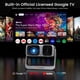 thumbnail image 2 of Proyector HAPPRUN K7 4K Google TV 2000 ANSI WiFi Exterior, 2 of 3