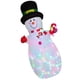 thumbnail image 2 of Decoración Navide?a De Mu?eco De Nieve Inflable Con Estacas Para Vacaciones, 2 of 5