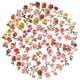 thumbnail image 1 of Stickers OBUJOPAL de rosas pequeñas, 100 piezas, estilo vintage para scrapbooking, 1 of 6