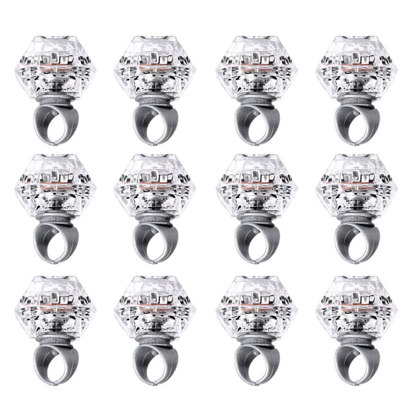 Anillos luminosos Konsait LED parpadeantes para despedida de soltera
