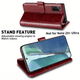 thumbnail image 1 of For Galaxy Note 8 Note 9 Note 10 Note 10 Plus Note 20 Note 20 Ultre Wallet Case, [Included Glass Screen Protector][RFID Blocking] Flip Folio Leather Cell Phone Cover With Credit Card Holder For Samsun, 1 of 3