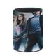 thumbnail image 3 of Percy Jackson-theme Cylinder Pen Holder Pencil Organizer with Flannel Lining PVC Leather Material Cardboard Base for study work 10*8CM, 3 of 6