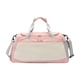 thumbnail image 3 of Bolsa De Deporte Para Gimnasio, Bolsa De Viaje De Gran Capacidad Para Viajes, Ejercicios, Natación, Beige Y Rosa, 3 of 5
