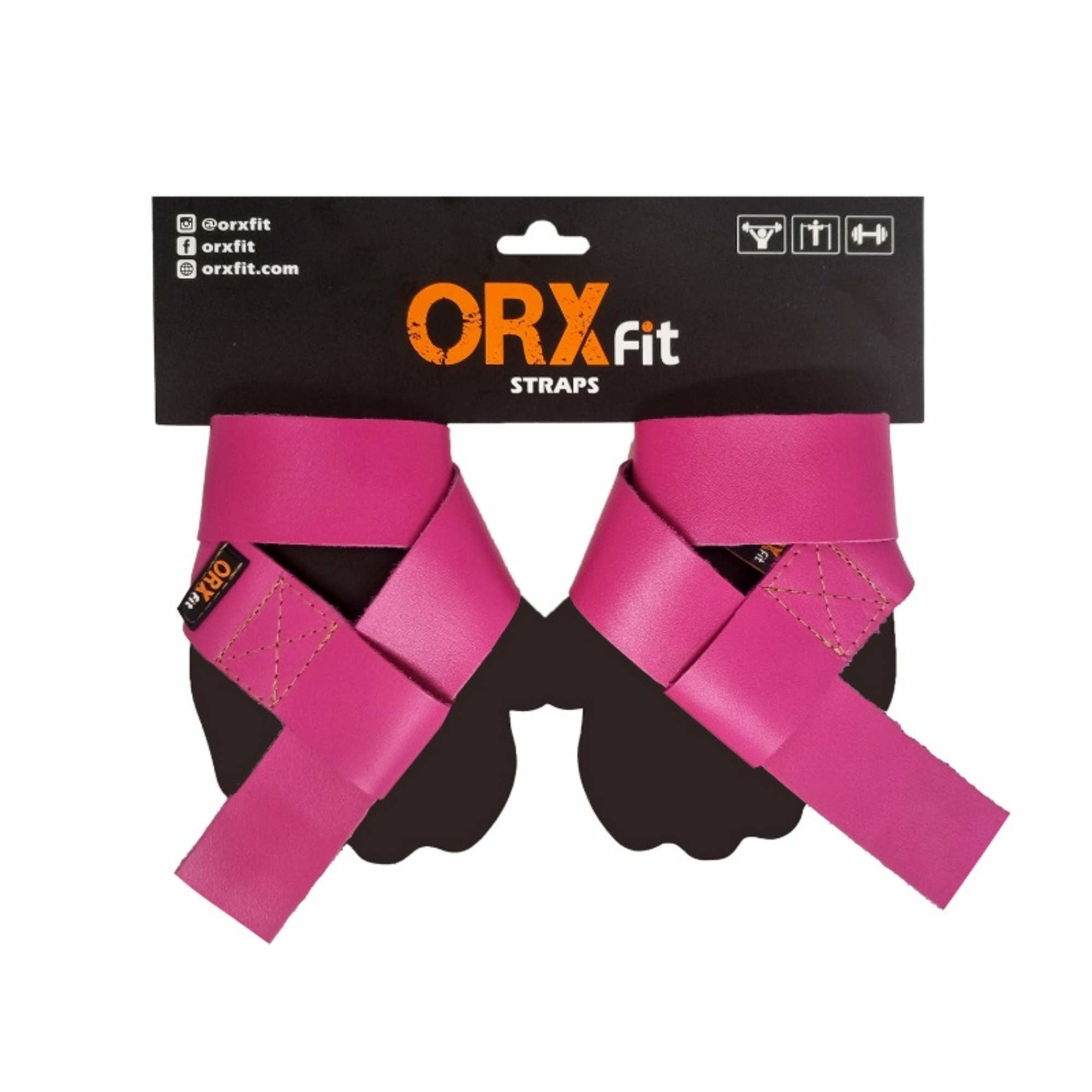 Orxfit - Straps Para Pesas Rosado