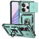 thumbnail image 1 of Funda Resistente Anillo Soporte Xiaomi Note 14 4G Privacidad Cámara Montaje Magnético Verde, 1 of 5