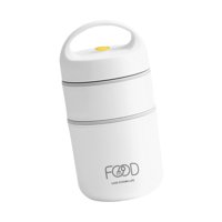 Magideal - Fiambrera Apilable Para Adultos, Fiambrera Con Tapa Hermética A Prueba De Fugas, Caja Bento De Acero Inoxidable Para Pícnic Al Aire Libre Y Senderismo