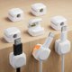 thumbnail image 1 of Organizador de cables Daisyhome, giratorio, con resorte mejorado, 8, blanco, 1 of 7